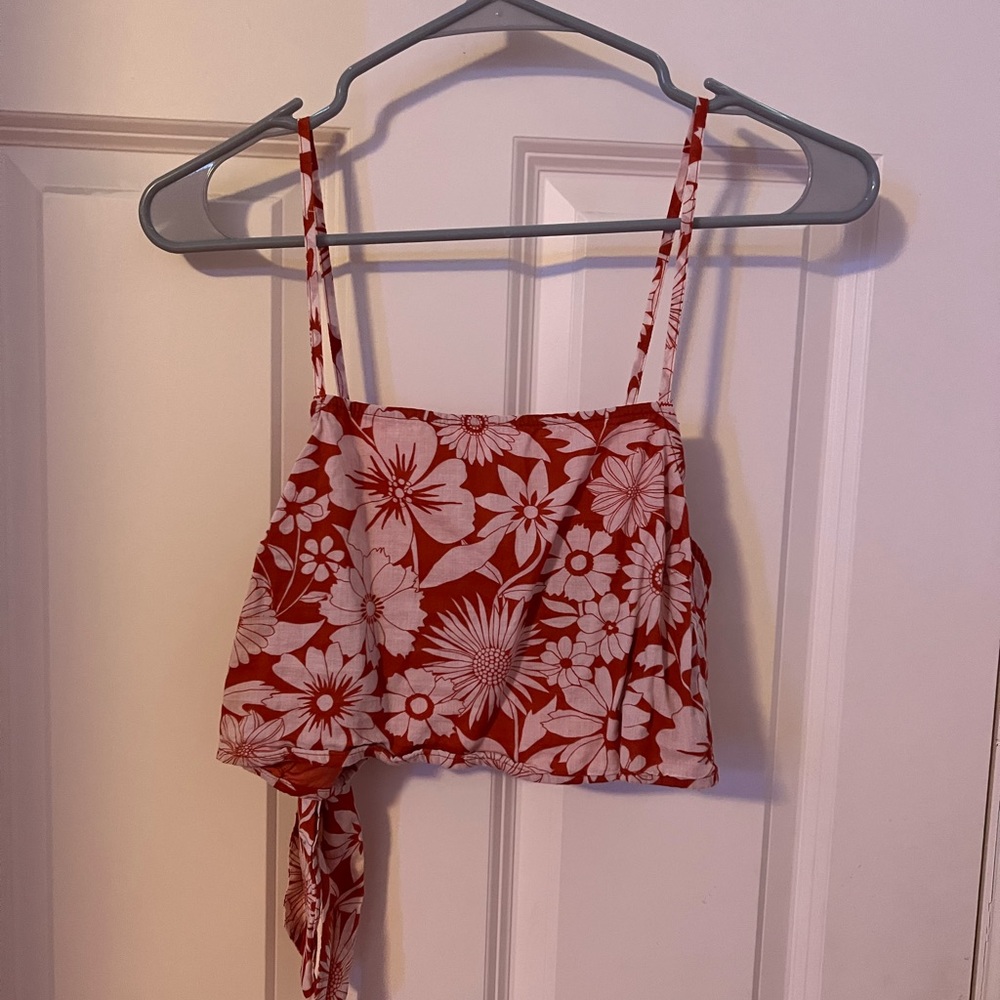 American eagle cropped tank top